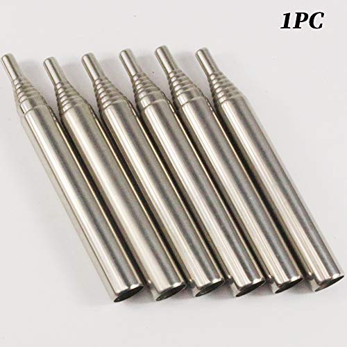 GETMORE7 Pocket Bellows, Outdoor Pocket Compact Telescopic Tube Stainless Steel Collapsible Air Blowpipe for Blowing Additional Air Into A Fire for Easy Fire-Lighting - Thumbnail 2