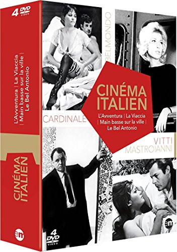Cinéma Italien : L'avventura + La Viacca + Main Basse Sur La Ville + Le Bel Antonio