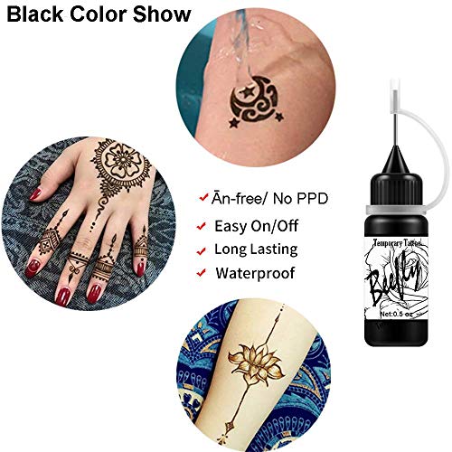 Jagua Tattoo Gel Temporary Tattoos Kit Semi Permanent Simulated Real