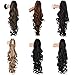 SEIKEA Claw Clip in Ponytail Extension Long Curly Wavy Pony Tail Hair Extensions For Women 24