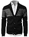 H2H Mens Casual Premium Slim Fit Knitted Jackets Thermal Warm Long Sleeve of Various Styles