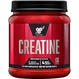 BSN Micronized Creatine Monohydrate Powder, Unflavored, 2 Months Supply-60 Servings