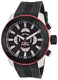 Invicta Men's 18610 S1 Rally Analog Display Japanese Quartz Black Watch