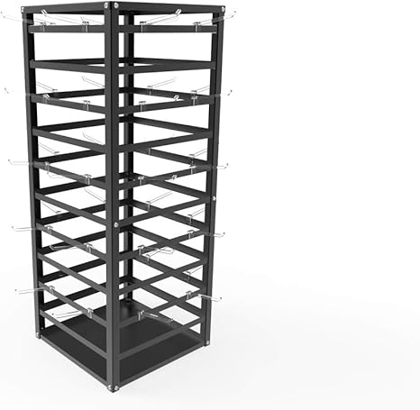 Amazon Com Fixturedisplays Metal Spinner Rack 80x4 Hooks Sock