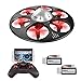DBPOWER U845 UFO Drone for Kids with Camera Headless Mode Remote & Smartphone Control Modes with Extra Battery