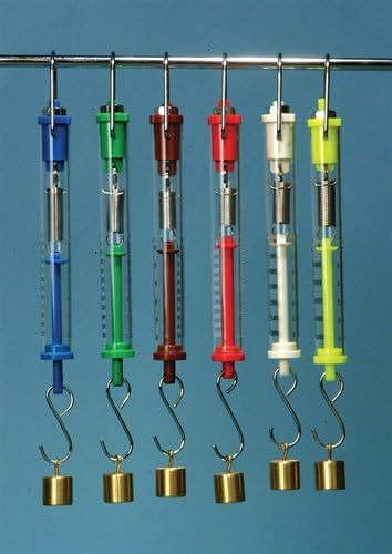 Tubular Spring Scales, Grams/Newtons: 2000g/20N Red