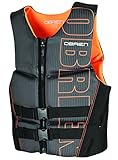 O'Brien Men's Flex V-Back Neoprene Life Vest, Orange, Large