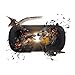 HooToo VR Headset 3D Glasses Virtual Reality Box for iPhone, Samsung, Moto, LG, Nexus, HTC - Black/White