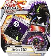 Bakugan Geogan Deka, Hyenix, Jumbo Collectible Transforming Figure, for Kids Aged 6 and up
