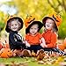 DomeStar Halloween Pumpkin Hat ，Jack-O-Lantern Hat Halloween Hat Halloween Trick-or-Treat Birthday Party Favors