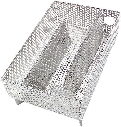 Pellet Smoker 5 Inch Width 8 Inch Length for BBQ Additional Wood Smoke Flavor To Any Electric, Gas Charcoal or Pellet Grill, Perfect For Both Hot or Cold Smoking