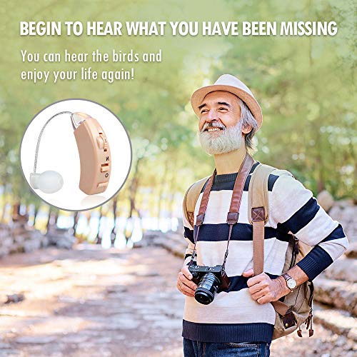 Hearing Amplifier for Adults and Elder - Hearing Enhancement Amplifier Noise Reduction FDA Approved Battery Size 13