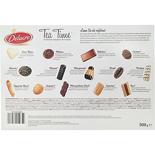 Delacre Gebäckmischung Tea Time 500 g – Bild 4