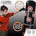 Luxxis Inflatable Punching Bag for Kids, Teens, Boys and Girls, Martial Arts Boxing Punching Dummy, Socker Bopper Toys with Air Pump and Bonus