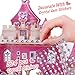 CubicFun 3D Kids Puzzle Princess Doll House with Crystal Gems for Girls and Adult, Valentine's Gifts for her and Kids, Princess Birthday Party