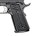 Cool Hand 1911 Full Size (Commander/Government) Slim G10 Grips, Magwell Cut, 3/16
