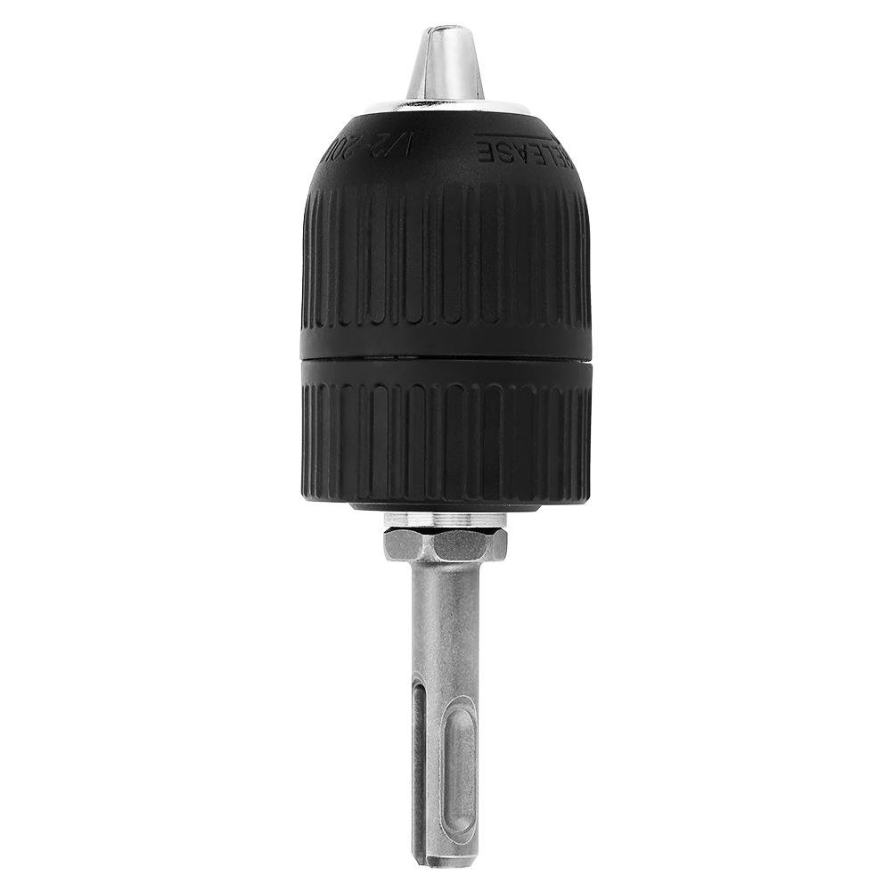 2-13mm Capacity Plastic Keyless Lathe Drill Chuck Converter with SDS Adapter Accessories