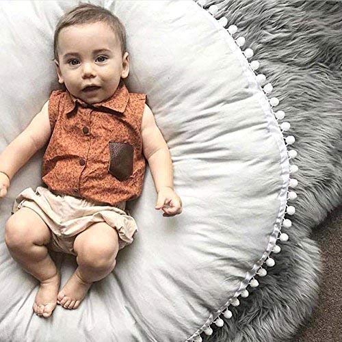 Hiltow Kids Floor Pillow Seating Cushion Infant Seat Loungers