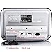 VELOUR apple Lightning Speaker Dock Charge Play for iphone 8,8plus, 7,7plus, 6,6S,6Plus, 5,5S,SE, with Bluetooth FM Radio Clock Alarm Snooze USB Out to Charge any USB Device[Apple MFi Certified]