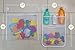 2 x Bath Toy Organizer + 6 Ultra Strong Suction Cups + Bonus Numbers & Shapes Bath Toys - The Perfect Bath Toy Holder Set For Kids, Toddlers & Adults - Bath Storage For Mold Free Toys