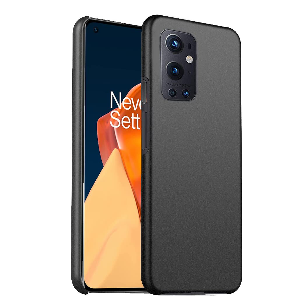GAPlus OnePlus 9 Pro Case Ultra Slim Thin Armour Hard Case Matte Rubberized Cover For OnePlus 9 Pro (Black)