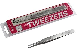 SZELES Vetus Tweezer Non-magnetic Stainless Steel Pointed Tip ST-13
