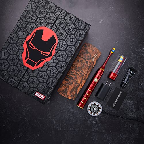evo IRM1 Iron Man Rechargeable Sonic Toothbrush, Marvel Electric