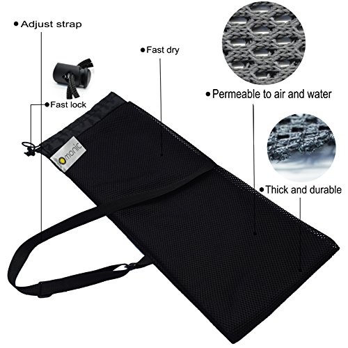 Omonic Deluxe SUP Canoe and Kayak Paddle Bag Protect your paddle and carry multiple paddles very thick and durable nets Storage