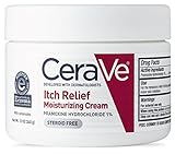 CeraVe Itch Relief Moisturizing Cream Tub 12 oz with Pramoxine Hydrochloride and Ceramides for Relief From Itch and Irritation