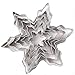Ambari Christmas Cookie Cutter Set, Snowflake Cookie Cutter, Metal Cookie Cutters, Fall / Winter / Holiday Decorating Mold Tool, Fondant Tools – Include 5 Different Sizes