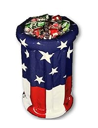 Inflable patriótico enfriador de fiesta Pedestal