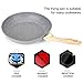 BOCCA Frying Pan, 100% PFOA Free Stone-Derived Non-Stick Coating 5 Layers Bottom, Bakelite Handle Aluminum Cooking Pan, Open Frypan,11 Inch