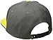DC Comics Men's Batman Baseball Cap, Gray/Yellow, One Size