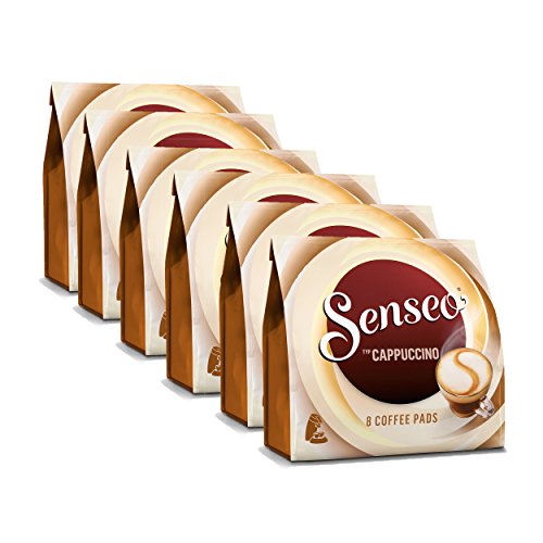 SENSEO Kaffeepads Typ Cappuccino Senseopads 6 x 8 Getränke Pads Softpads