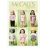 McCall's Patterns M6526 18-Inch/46cm Doll