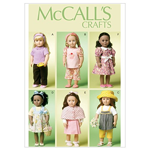 McCall's Patterns M6526 18-Inch/46cm Doll