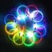 Zilong LED Flash Bracelet 12 Pcs, Super Safety Colorful Light Up Bubble Bracelets Party Favors Great for Concert, Weddings, Birthday Party Night Games Fun Events, Reusable with On/Off Switch