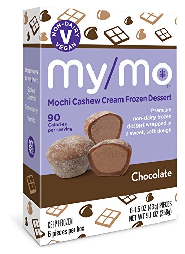 My Mo, Mochi Cashew Cream Chocolate, 6 Count, 9.1 Ounce