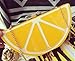 Women Acrylic Lemon-shaped Evening Bags Purses Clutch Vintage Banquet Handbag (Yellow)