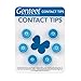 Genteel - Replacement Contact Tips for Lancing Device - Strong, Durable, Easy to Use - Contact Tips for Lancing Device (6 Pack Blue)