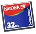 SanDisk 32 MB CompactFlash Card primary