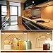 LEDGLE 6 Pack LED Under Cabinet Lighting Kit 18W Under Counter Lights Puck Lights DC 12V Kitchen Lighting Closet Lights 3000K Warm White All Accessories Included
