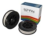 UP Fila C-22-08 PLA Plastic Filament, Natural, 2 x 500 g Rolls (Pack of 2)