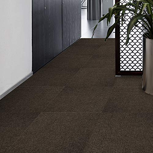 Uz Ite Peel And Stick Carpet Tile Brown 18 X18 10 Tiles Case Self Adhesive Berber Carpet Tiles Great For Home Renovation Diy Projet Buy Online In Dominica At Dominica Desertcart Com Productid 56850224
