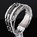 YouYouPifa Army Style Alloy Bracelet and Blue LED Lights for Time & Date Display Watches