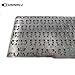 SUNMALL Laptop Keyboard Without Frame and Backlits Compatible with 13-15 Year Apple MacBook Pro A1398 15