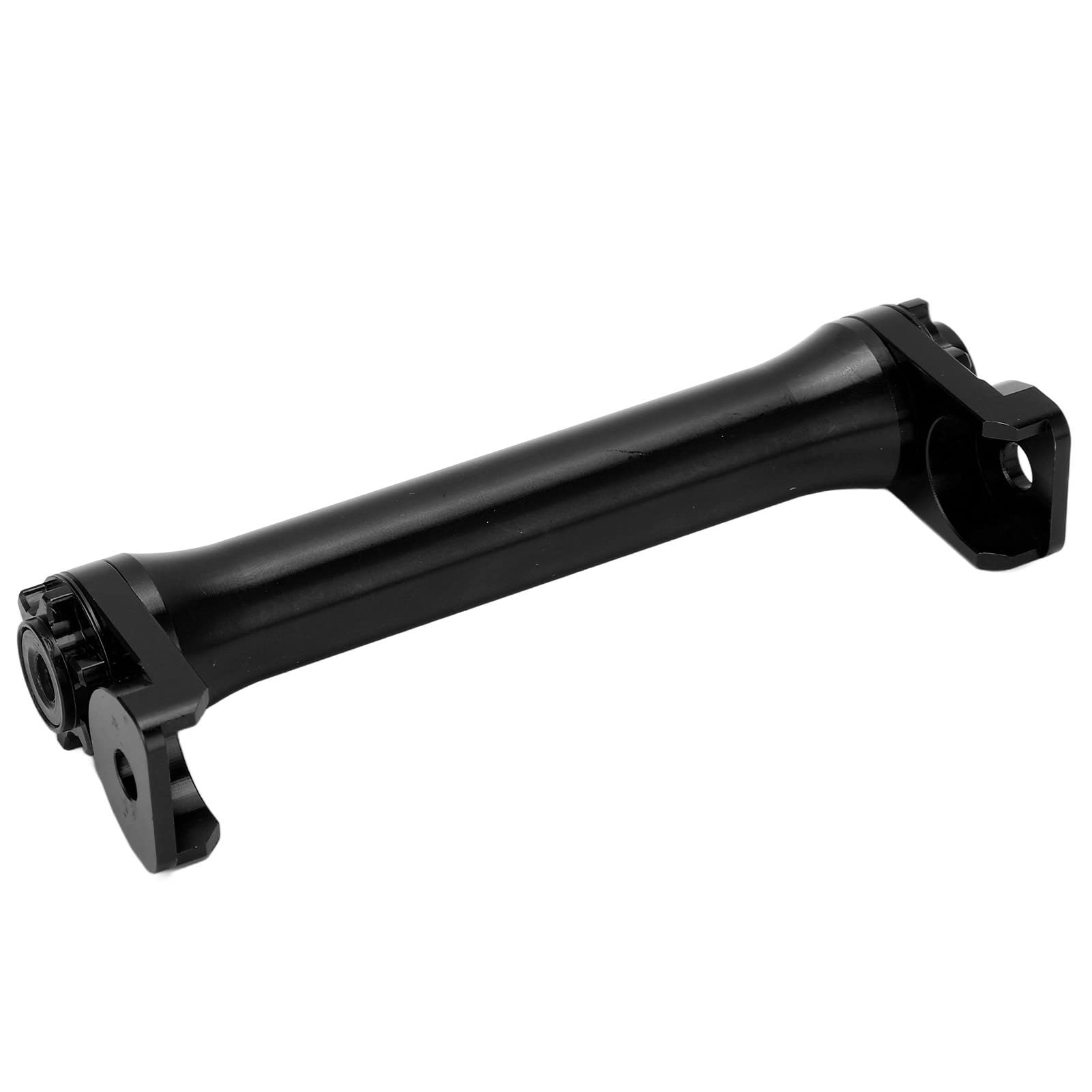 Folding Bike Extension Bar Telescopic Extension Rod 124mm Aluminum Alloy Easy Wheels Extension Bar for Brompton 3sixty Folding Bike (Black)