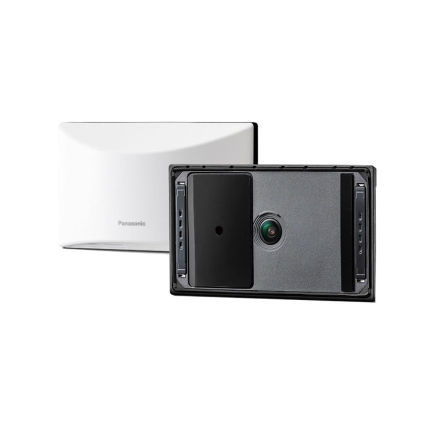 Panasonic HomeHawk Window Home Monitoring Camera for Outdoor Monitoring, Mounts to Inside Window, Color Night Vision, Wide Angle, 24/7 Full HD Recording, Person Detection, Alexa Compatible KX-HNC500