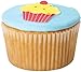 Wilton Sugar Sheet Stickers, Cupcakes with Borders