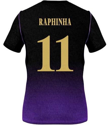 Amazon.com: Raphinha Men's Soccer Jersey Fan Version Short Sleeve